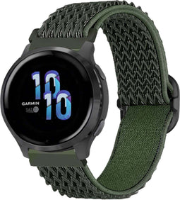 imoshion Elastisch nylon bandje - Universeel 22 mm aansluiting - Donkergroen