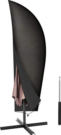 Volcan Parasolhoes - Zweefparasol - Waterdicht Oxford 420D - Tot 400cm - Zwart