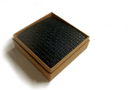 Bendl UPCYCLED | onderzetter - brandslang - SQUARE - black