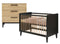 Xem 2-part nursery Matt Black Oak - 2-part nursery
