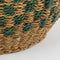 Mica Decorations Billy - Plantenmand - H52 x Ø47 cm - Zeegras - Groen
