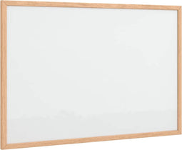 vidaXL - Magnetisch - whiteboard - met - massief - grenenhouten - frame - 60x40 - cm