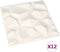 vidaXL - Wandpanelen - 12 - st - 3D - 3 - m² - 0,5x0,5 - m