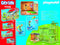 PLAYMOBIL 71328 - City Life Uitbreiding Sportschool - Gymzaal met Basketbalring en Accessoires