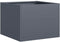 vidaXL - Plantenbak - 40x40x30 - cm - staal - antracietkleurig