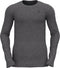 Odlo Active Warm - Thermoshirt Heren - Lange mouwen - Donkergrijs - Maat L