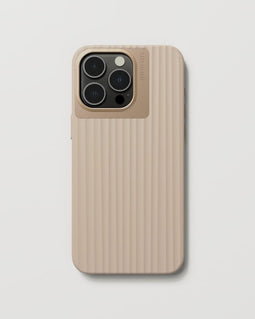 Nudient Bold Case - Soft Case - Gerecycled materiaal - Beige