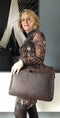 The Chesterfield Brand Leren Laptoptas Bruin Jackson