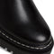 Tamaris - Chelsea boots - Hoogwaardig leer met blokhak - Zwart