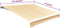 vidaXL - Luifeldoek - 450x300 - cm - canvas - oranje - en - wit