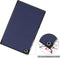 Tablet Hoes Geschikt voor Lenovo Tab M10 Plus - Stand Bookcase - Donkerblauw