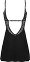 Bellastia Babydoll Met Sexy String - Zwart