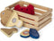 Mamamemo Houten Krat Met Zeevruchten 16 Cm