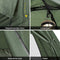 SoBuy OGS32-II-L-GR - Opblaasbare Camping Tent - 2 Persoons - Legergroen 193x145cm