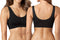Bamboo Elements Naadloze BH Zonder Beugel - Bralette Dames - Uitneembare Cups - Zwart