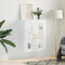 vidaXL - Wandkast - 69,5x34x90 - cm - wit