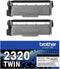 Brother TN-2320 - Toner Zwart 2-Pack (2 stuks)