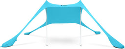 G-RAFFA Strandtent - Schaduwdoek 2x2m - Lichtgewicht UPF 50+ Zonnescherm Ocean Blue