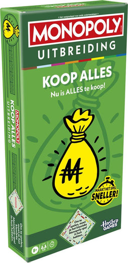 Monopoly - Uitbreiding Koop alles - Sneller spel met Verkoopkluis