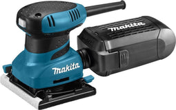 Makita BO4556K - Vlakschuurmachine 200W - Verbeterde stofafzuiging en ergonomie