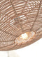 GOOD&MOJO Vloerlamp Tanami - Bamboe Wit/Rotan - 78x55x176cm - Modern - Staande lampen voor Woonkamer - Slaapkamer