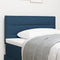 vidaXL - Hoofdbord - met - Lijnenontwerp - in - Blauw - - - 80 - cm - - - Stof