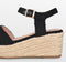 POSH by Poelman NANA - Dames Sandalen - Imitatieleer - Zwart - Maat 40