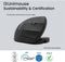 Contour Design Unimouse - Draadloze Ergonomische Muis - 7 Toetsen 4000 dpi - Zwart
