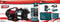 Master Pumps Roestvaststalen Besproeiingspomp 1100W - Max. debiet 4600 L/H - Max. opvoerhoogte 45 MCE