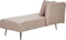 RIOM - Chaise longue - Lichtbruin - Linkszijdig - Stof