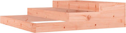 vidaXL - Plantenbak - 107x107x27 - cm - massief - douglashout