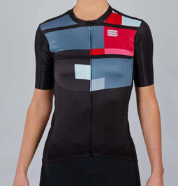 Sportful Idea W Fietsshirt - Lichtgewicht ademend polyester - Zwart - M (2021)
