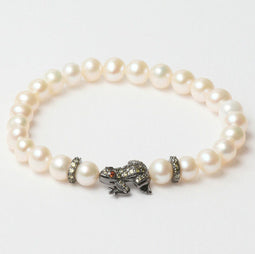 Armband Dames Lancaster JLA-BR-FROG-3-WH 16 mm