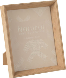 J-Line fotolijst Diepte - hout - naturel - 2 stuks