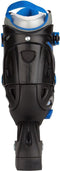 Nijdam Inlineskates Junior - Verstelbaar - Softboot - Zwart/Blauw/Grijs
