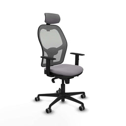 Piqueras y Crespo 1D036G2 - Bureaustoel - Hoogteverstelbaar met armleuning - Grijs