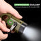 Travelhawk Opwindbare Zaklamp - Led Knijpkat - Dynamo en Zonne-energie Oplaadbaar - Waterdicht IPX4