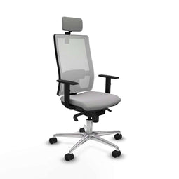 Bureaustoel Piqueras y Crespo 1D086N2 Lichtgrijs