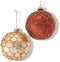 Kurt s adler - 4 inch Glass Honeycomb Wrapped Ball Orn 10,668x10,...