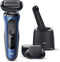 Braun Series 6 60-B7500cc - Elektrisch Scheerapparaat - SensoFlex en Baardtrimmer - Blauw