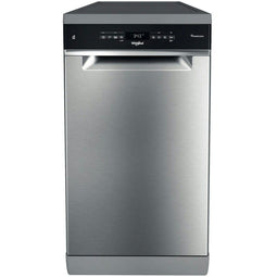 Whirlpool WSFO 3O34 PF - Vrijstaande vaatwasser 45cm - 8p 10 couverts 44 dB(A) - RVS