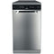 Whirlpool WSFO 3O34 PF - Vrijstaande vaatwasser 45cm - 8p 10 couverts 44 dB(A) - RVS