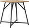 vidaXL - Set - van - 2 - Bijzettafels - in - Artisan - Eiken - met - Engineered - Wood - en - Metaal