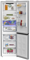 Beko B5RCNE365LXB - Vrijstaande 2-deurs no-frost koelkast - 316 liter - Inox