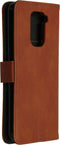 iMoshion Hoesje Geschikt voor Xiaomi Redmi Note 9 Hoesje Met Pasjeshouder - iMoshion Luxe Bookcase - Bruin
