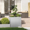 vidaXL - Plantenbak - 80x80x80 - cm - gegalvaniseerd - staal