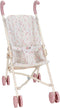 Little Dutch Poppenbuggy - Flowers & Butterflies - Inklapbaar lichtgewicht - Roze