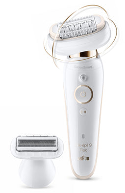 Braun Silk-épil 9 Flex - Epilator met flexibele kop - Micro-Grip technologie - Wit