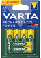 Batterij oplaadbaar varta 4xaa 2100mah ready2use | 10 stuks