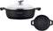Royalty Line® BR30M Hapjespan Inductie - Ø 30 cm / 4.8 Liter Braadpan - Hapjespannen Voor Alle Warmtebronnen - Antiaanbaklaag - Zwart